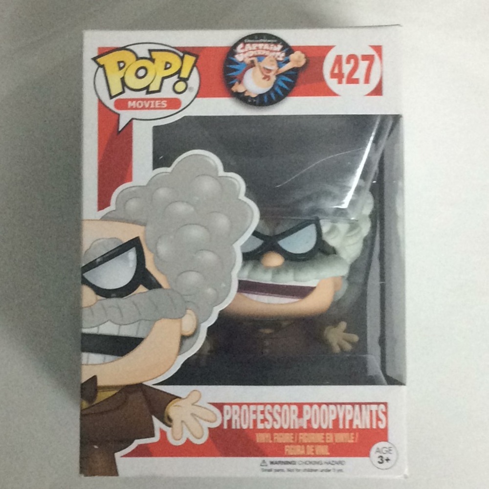 Vaulted Captain Underpants Funko Pop.
